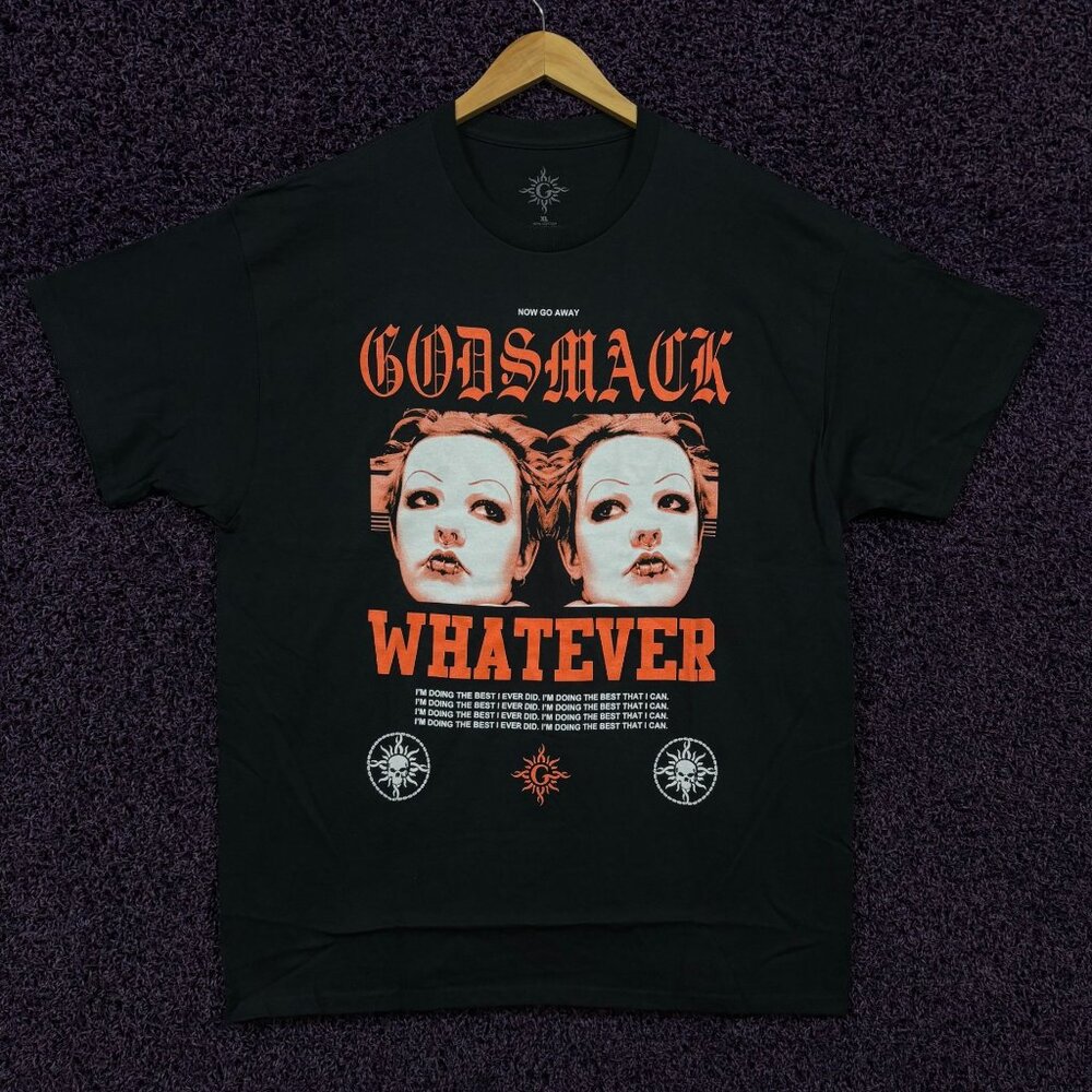 Godsmack Whatever Smack This Cover Nu Metal Band T-Shirt XL